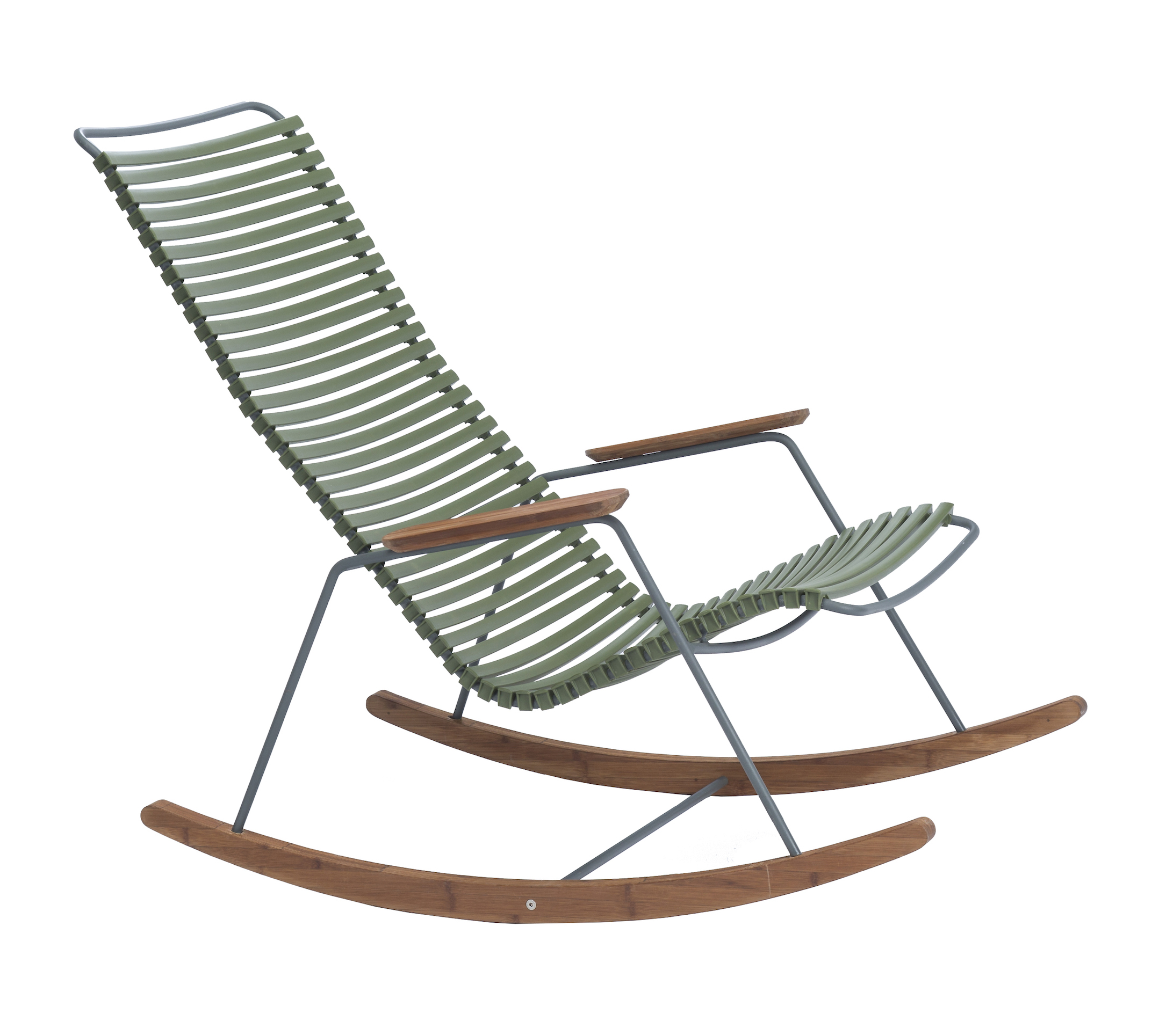 10804-7118 CLICK Rocking chair Olive green