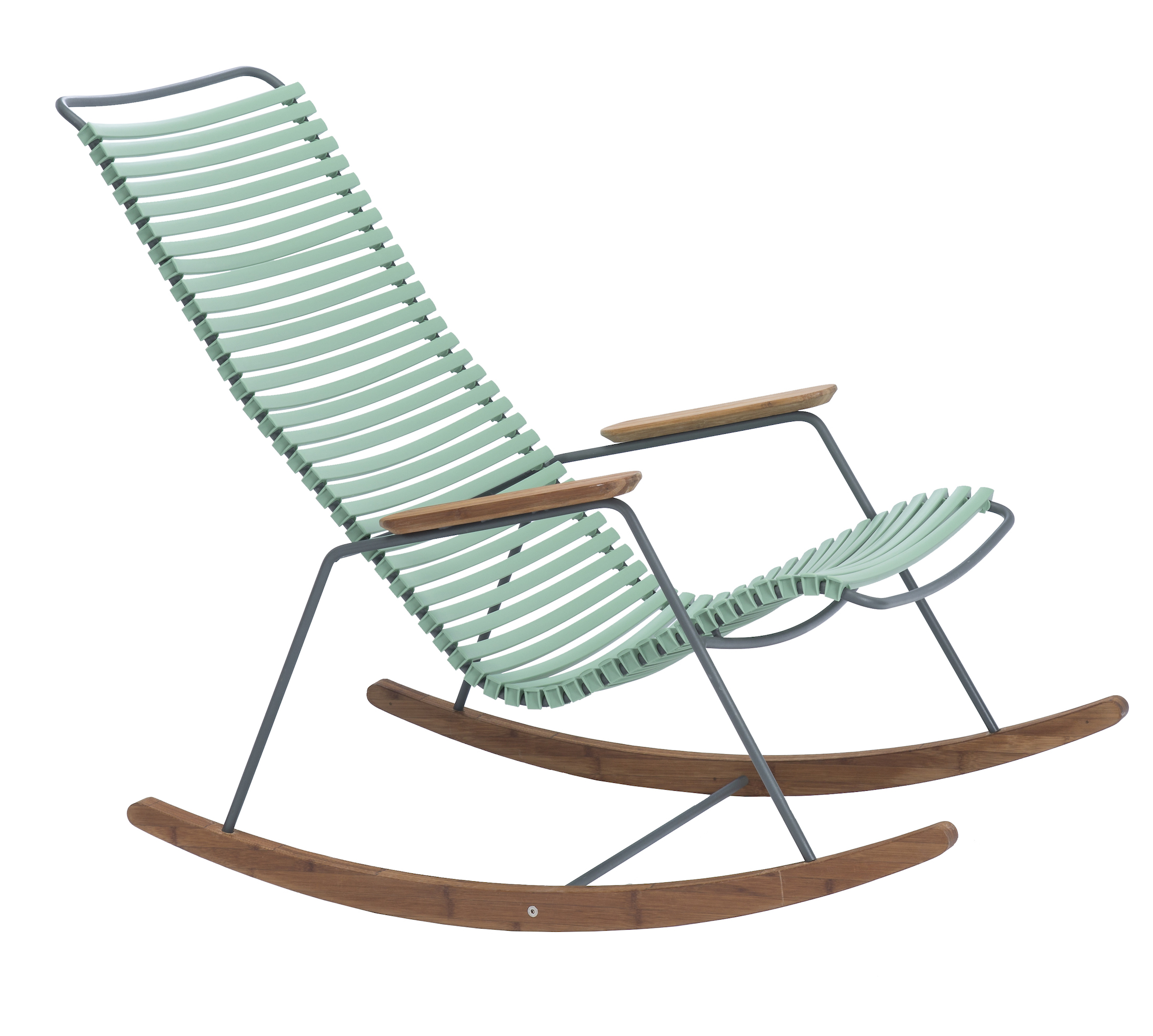 10804-7618 CLICK Rocking chair dusty light green