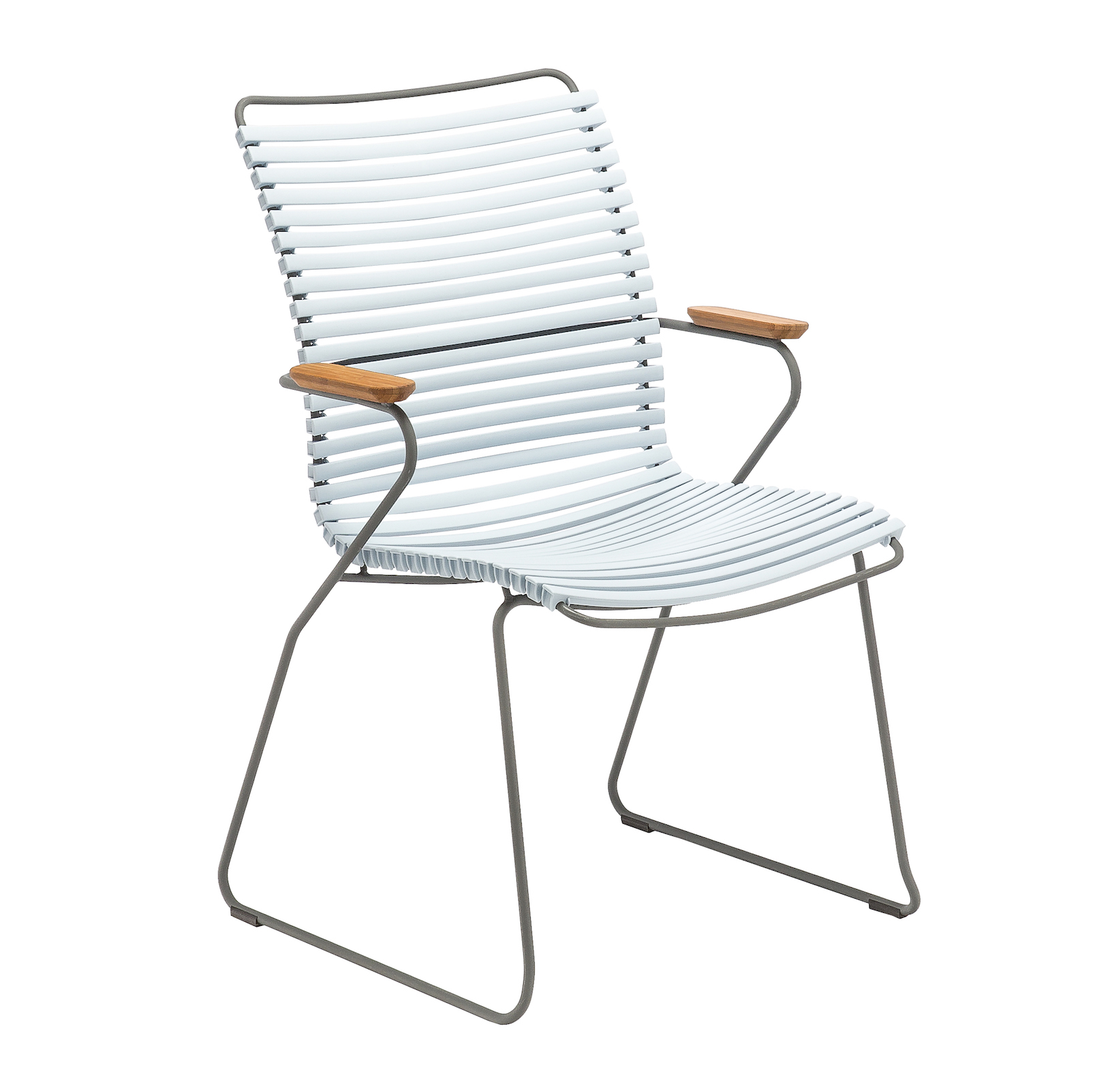 10812-8018 CLICK Tall back Dusty light blue